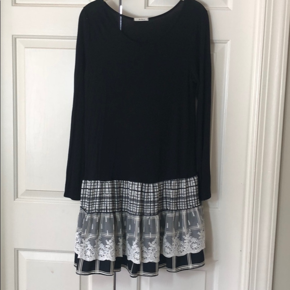 Black tunic style dress